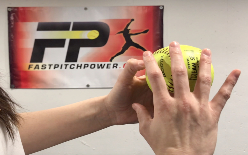 fastpitch softball pitching grips